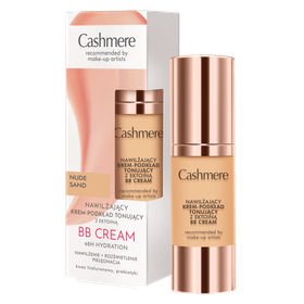 Cashmere BB Moisturizing Tinted Cream-Foundation with Ectoine Nude Sand